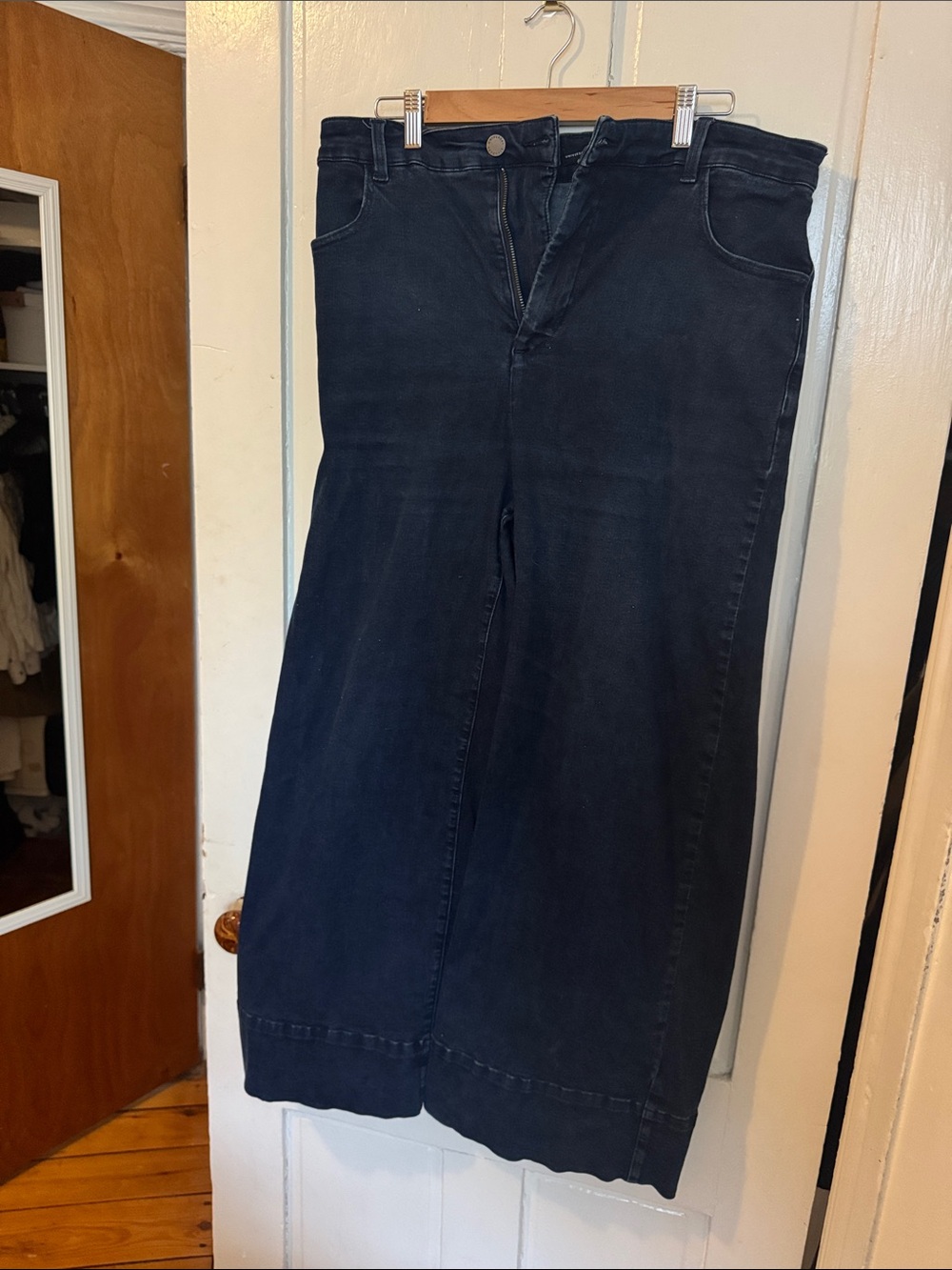 Universal Standard - Dark Wash Wide-Leg Jeans